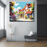 Painting by Numbers England Small Town