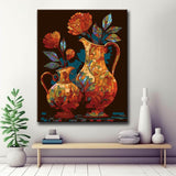 Painting by Numbers for Adults Two Carafes