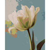 Painting by Numbers White Tulip