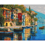 Painting by Numbers Lago Maggiore italy