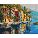 Painting by Numbers Lago Maggiore italy
