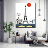 Paint by Numbers Paris City Sign