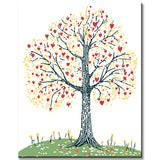 Painting by Numbers Tree Spring
