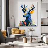 Painting by Numbers Sad Moose
