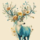 Painting by Numbers Moose Art