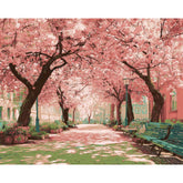 Painting by Numbers Pictures Cherry Tree Avenue