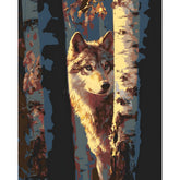 Painting by Numbers Wolf Motif for Adults