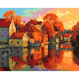 Painting by Numbers Flowers Bouquet of Roses