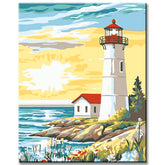 Painting by Numbers Pictures of A Lighthouse