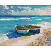 Painting by Numbers for Adults Fishing Boats