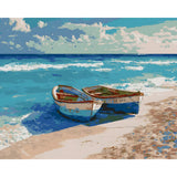Painting by Numbers for Adults Fishing Boats