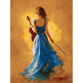 Painting by Numbers for Adults VIolin Player