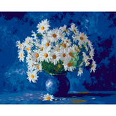 Painting by Numbers Flowers Daisies and Cornflowers