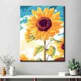 Paint by Numbers for Adults Sunflowers