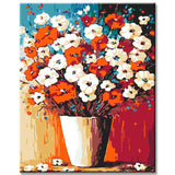 Painting by Numbers Flowers Meadow Bouquet