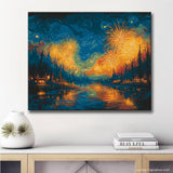 Paint by Numbers Pictures Fireworks