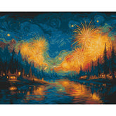 Paint by Numbers Pictures Fireworks
