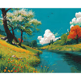 Paint by Numbers for Adults Flowers Poppy Field