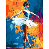Painting by Numbers for Adults Dancer Abstract