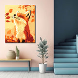 Painting by Numbers Comic Fox