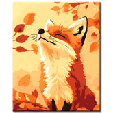 Painting by Numbers Comic Fox