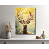 Painting by Numbers Colorful Deer Head Abstract