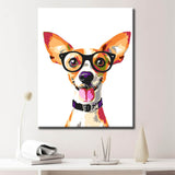 Painting by Numbers for Adults Drinks for Dogs