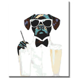 Painting by Numbers for Adults Drinks for Dogs