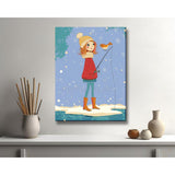 Painting by Numbers Christmas Fishing Winter Days