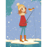 Painting by Numbers Christmas Fishing Winter Days
