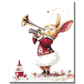 Paint by Numbers Bunny