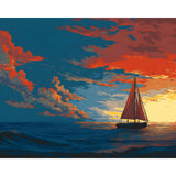Painting by Numbers Sailing