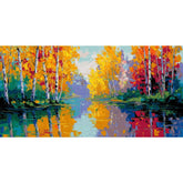 Painting by Numbers Plant Life Lake