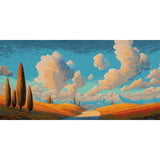 Painting by Numbers Cloud Layers