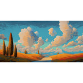 Painting by Numbers Cloud Layers