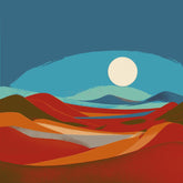 Paint by Numbers Desert