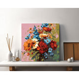 Painting by Numbers Flowers Bouquet