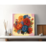 Painting by Numbers Flowers Bouquet