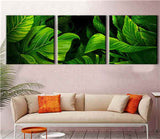 Painting by Numbers Leaves- 3-Panel (Triptych) -SS-186