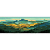 Paint by Numbers Foothills Landscape