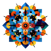 Paint by Numbers Pattern Star
