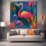 Painting by Numbers Flamingo Family