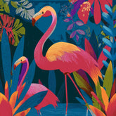Painting by Numbers Flamingo Family