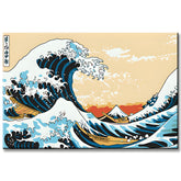 Paint by Numbers Kanagawa Wave