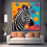 Painting by Numbers Zebra Dots Black
