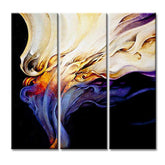 Painting by Numbers Colorful Steam Mnz 3-Panel (Triptych)