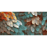 Paint by Numbers Feathers