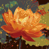 Paint by Numbers Flower