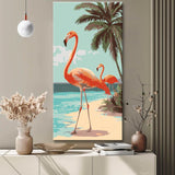 Painting by Numbers Flamingo Couple