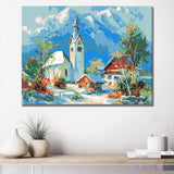 Painting by Numbers Winter Holidays